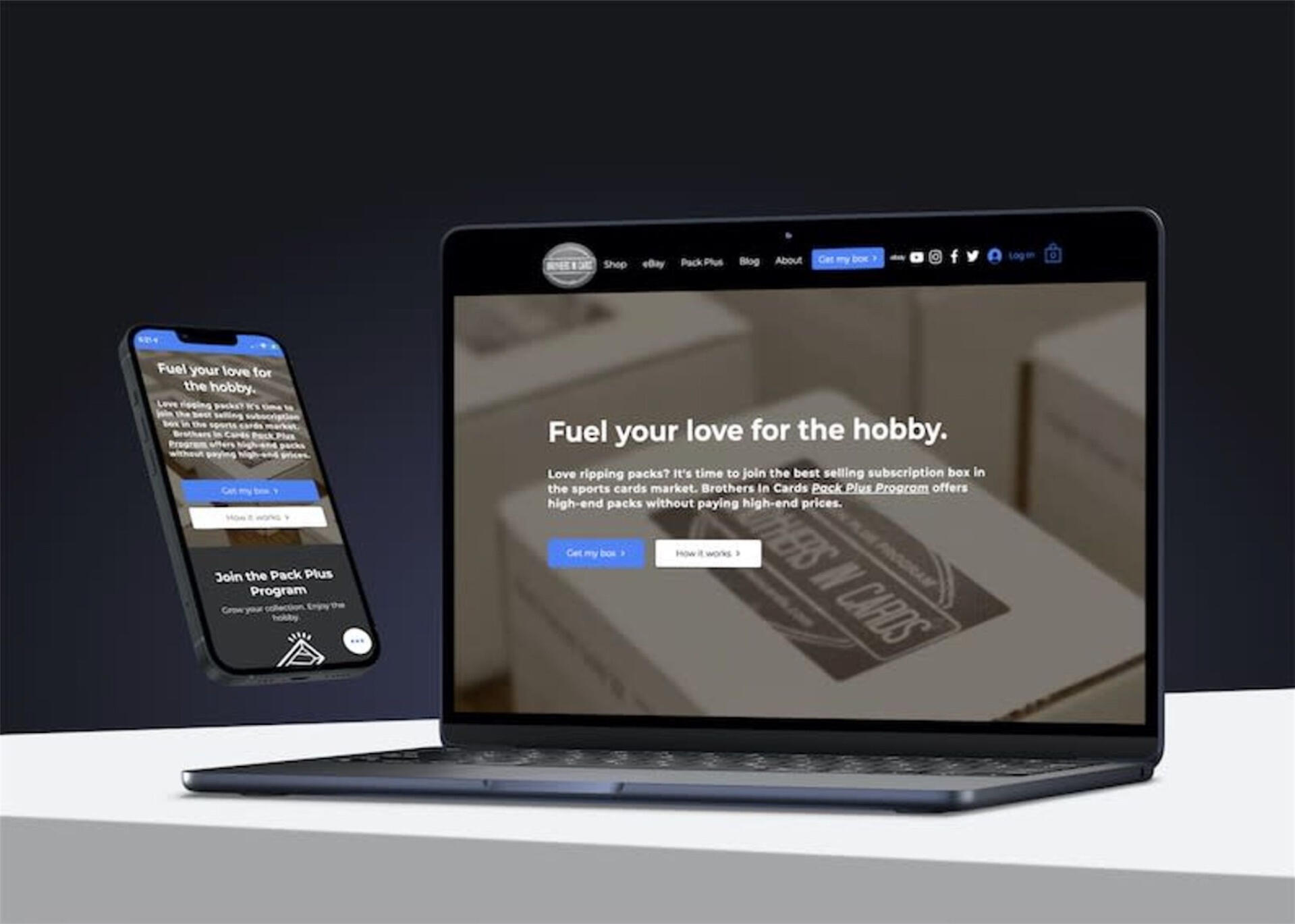 Brothers In Cards - Matt Cici - A Creative - Wix Joy - After brand development, I created revenue and marketing goals. Within 6 months, the brand met its SEO goals, of doubling traffic, introducing an ad revenue model that equals one channel of their eComm